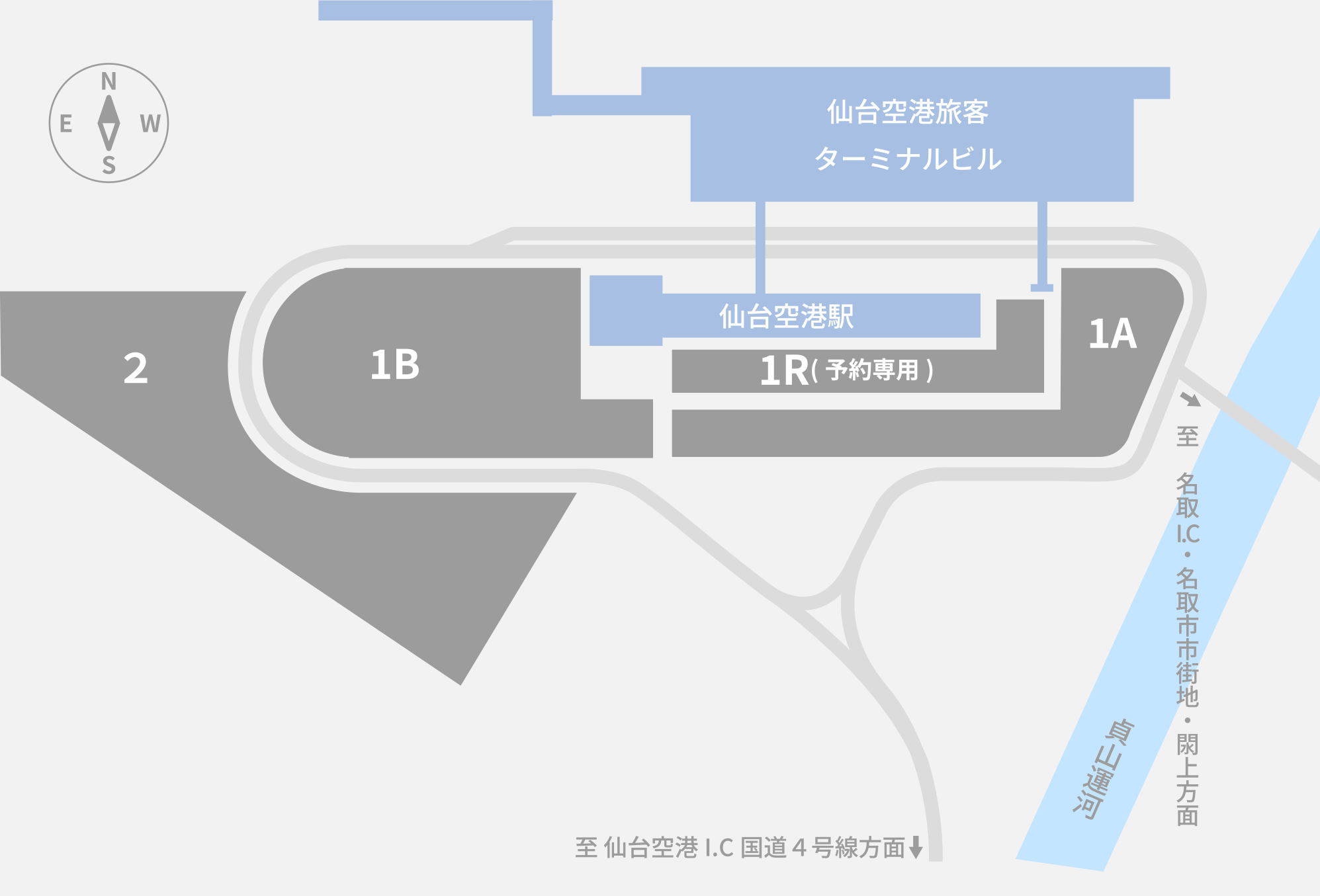 仙台 空港 バス 駐 車場